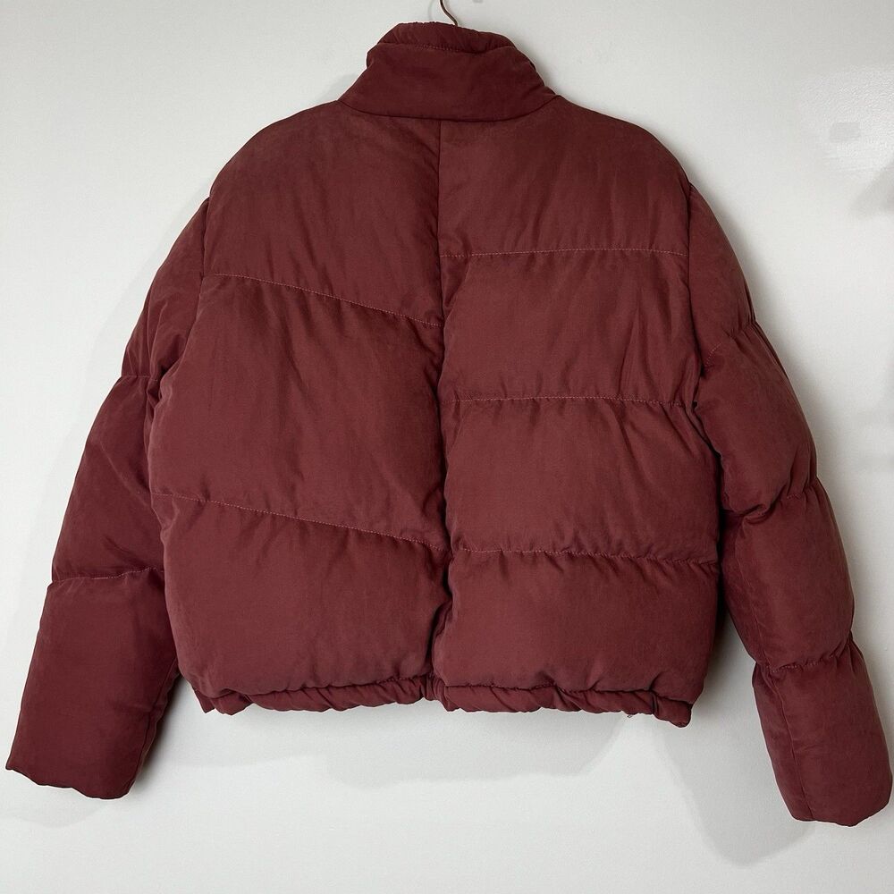 Native Youth Avery Puffer Jacket Coat Mauve Dusty Rose Women’s M - Picture 6 of 12